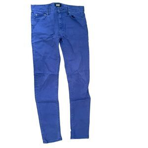 Izzue Mid Pants 27 Rise Purple Skinny